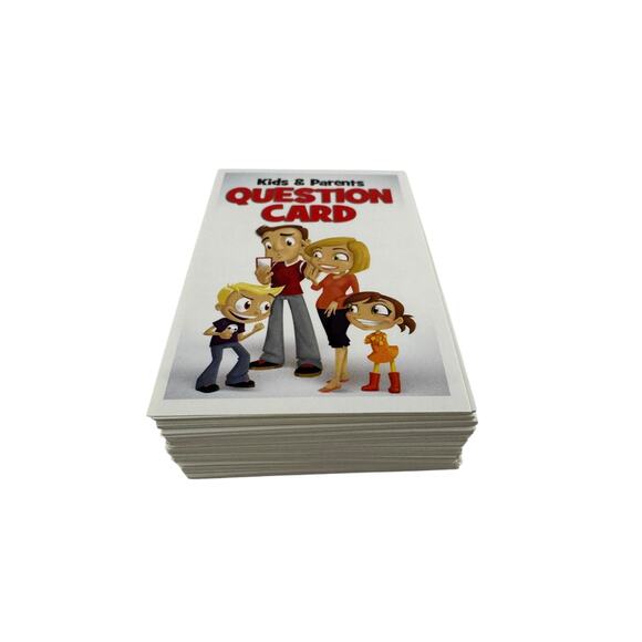 Beat the Parents Family Game Night Replacement Parts Parent & Kid Question Cards - Picture 2 of 2